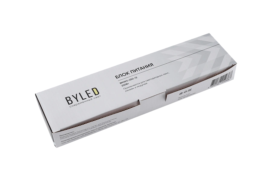 Блок питания Byled LUX BMWX (250W, 20.83A, 12V, IP67, 60мес.)