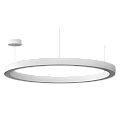 Подвесной светильник Byled серия Halo 4555 (70W, 220V, CRI>90, 900mm, Белый корпус, Цвет: Теплый белый)