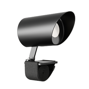 Уличный светильник на ремне Byled серия Ground RNT (7W, 24V, CRI>90, φ49*100mm, Черный корпус, Цвет: Теплый белый, 36мес.)