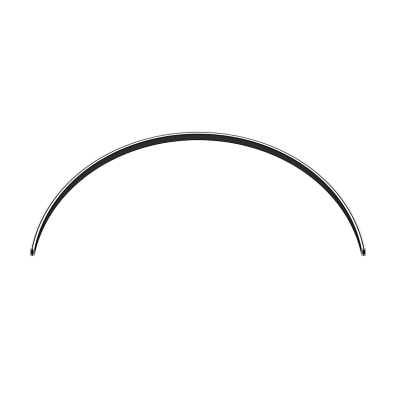 Трек универсальный полукруг Byled серия ECLIPSE 24v, ⌀800mm, Черный