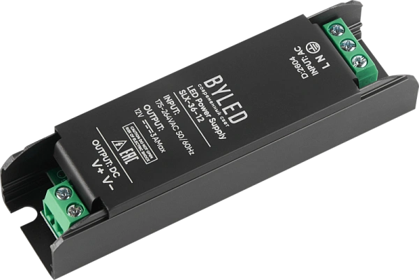 Блок питания Byled SLX-36-12 (36W, 12V, 3A, 60мес.)