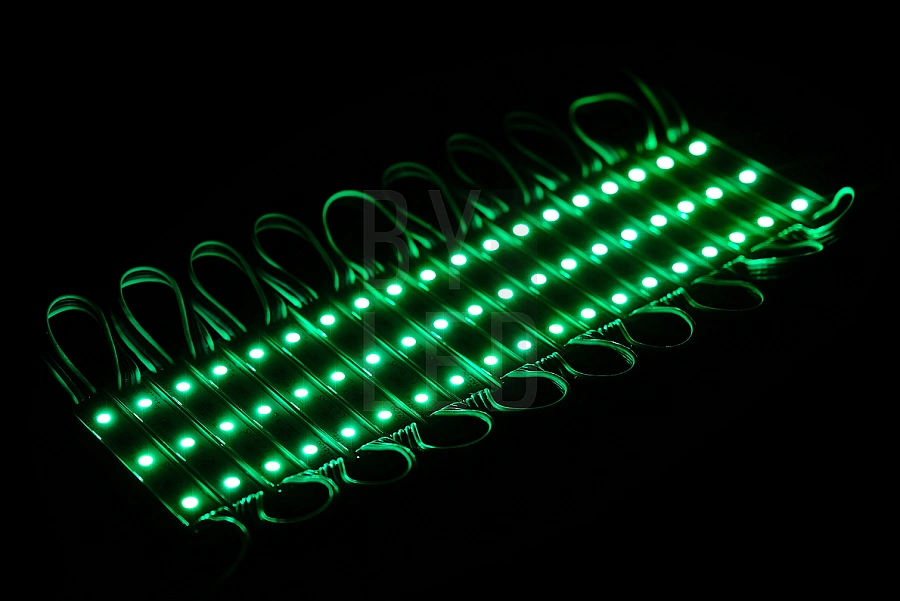 Светодиодный модуль Byled SMD5050, 0.72W, 120°, 12V, Цвет: RGB Светодиодный модуль Byled SMD5050, 0.72W, 120°, 12V, Цвет: RGB