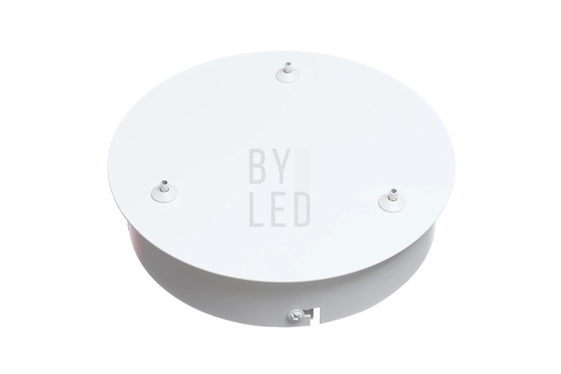 Чашка накладная для светильников Halo на три отверстия, белая