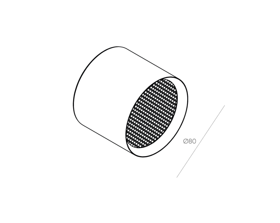 Светильник светодиодный Byled серия UFO-RD (10W, 230V, CRI>90, Черный корпус, IP54, 60мес., Цвет: Теплый белый 3000K)