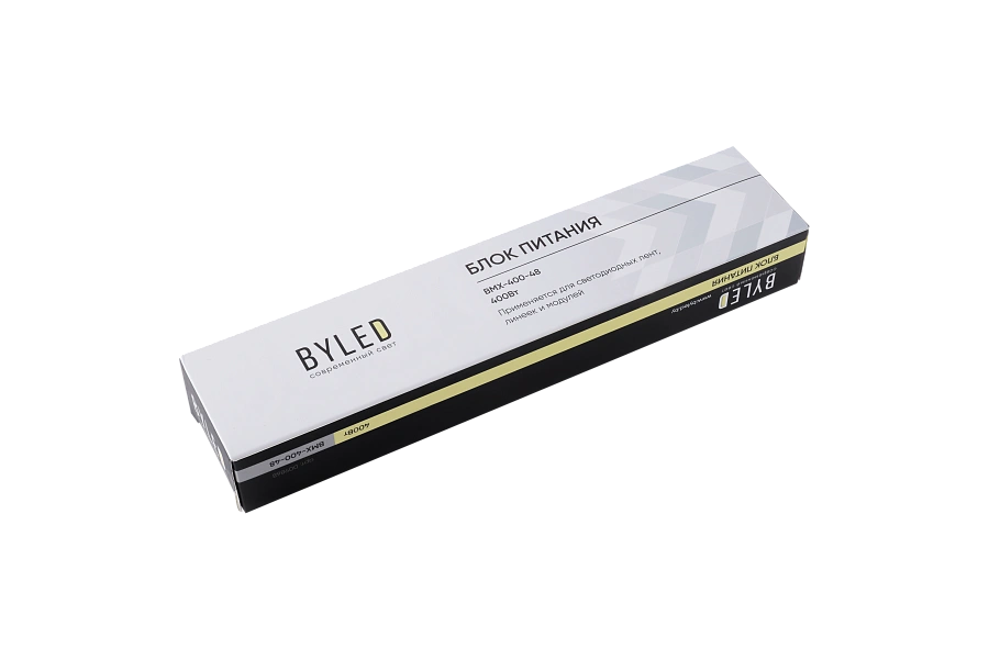 Блок питания Byled BMX-400-48 (400W, 48V, 8.33A, 60мес.)