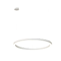 Подвесной светильник Byled серия Halo 4555 (48W, 220V, CRI>90, 900mm, Белый корпус, Цвет: Теплый белый)