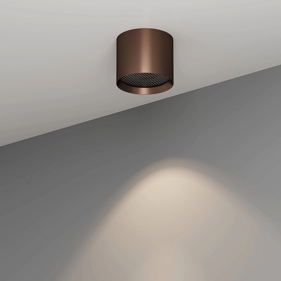 Светильник светодиодный Byled серия UFO-RD (10W, 230V, CRI>90, Бронза корпус, IP54, 60мес., Цвет: Теплый белый 3000K)