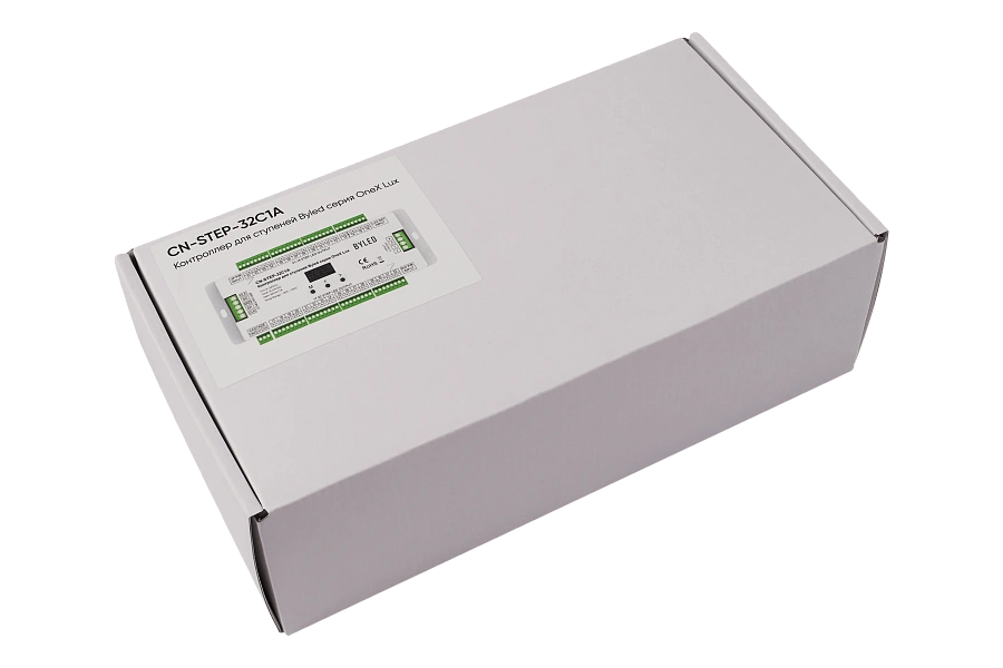 Контроллер для ступеней Byled серия OneX Lux (5-24V, 32CH*1A, PIR, Диммируемый+SPI, 60мес.)