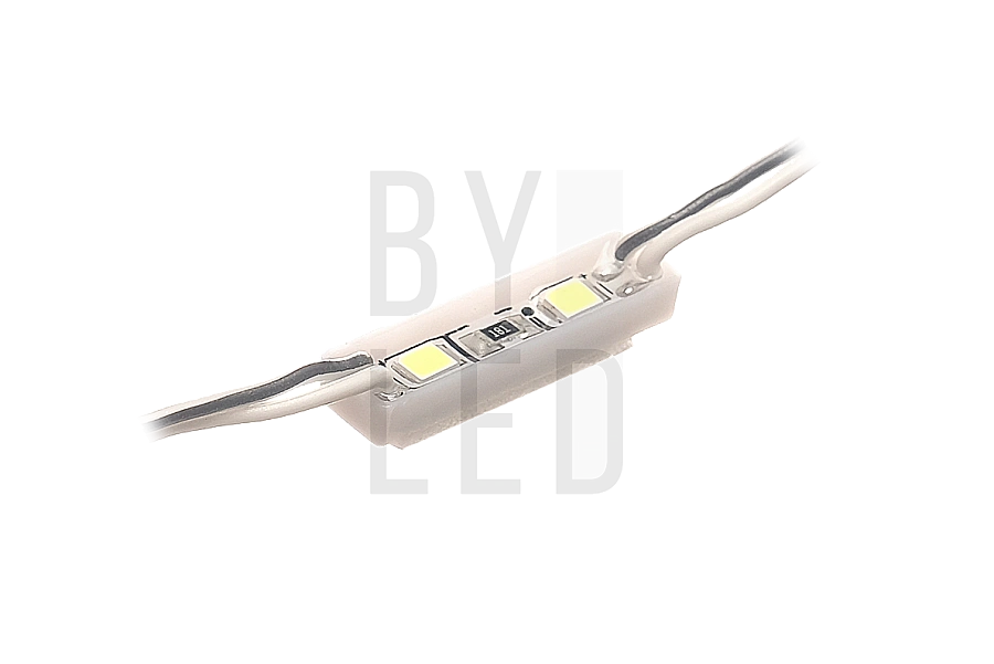Светодиодный модуль Byled SMD2835, 0.4W, 120°, 12V, Цвет: Холодный белый 9000К Светодиодный модуль Byled SMD2835, 0.4W, 120°, 12V, Цвет: Холодный белый 9000К
