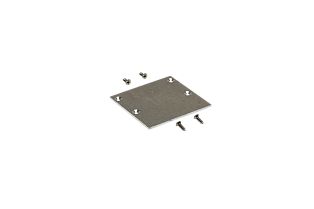 Заглушка Byled без отверстия для светодиодного профиля PR-LS-SL-5050 алюминиевая, неанодированная