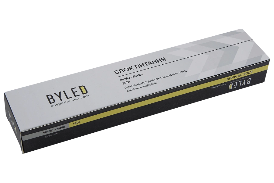 Блок питания Byled LUX BMWX (30W, 1.25A, 24V, IP67, 60мес.)