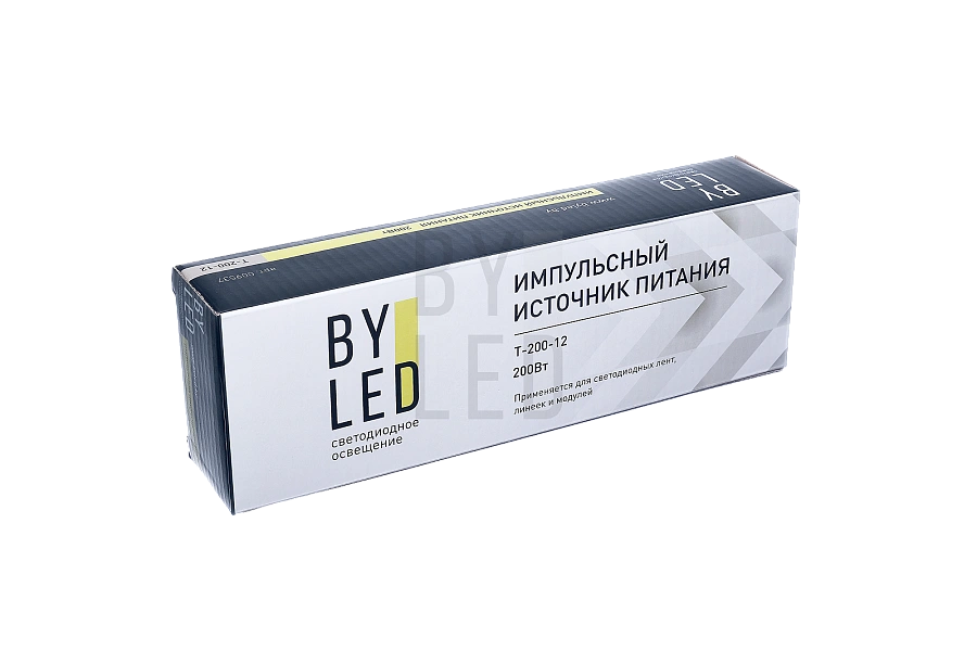 Блок питания Byled компактный (узкий), 200 W, 12V