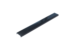 Светорассеиватель Byled матированный 2000мм для профиля PR-SF-SL-2010/PR-LE-SL-2810, Черный