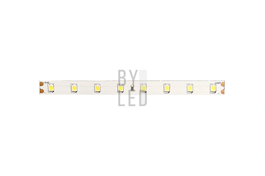 Лента светодиодная Byled PRO 2835, 80 LED/м, 7,2 Вт/м, 24В , IP20, Цвет: Нейтральный белый