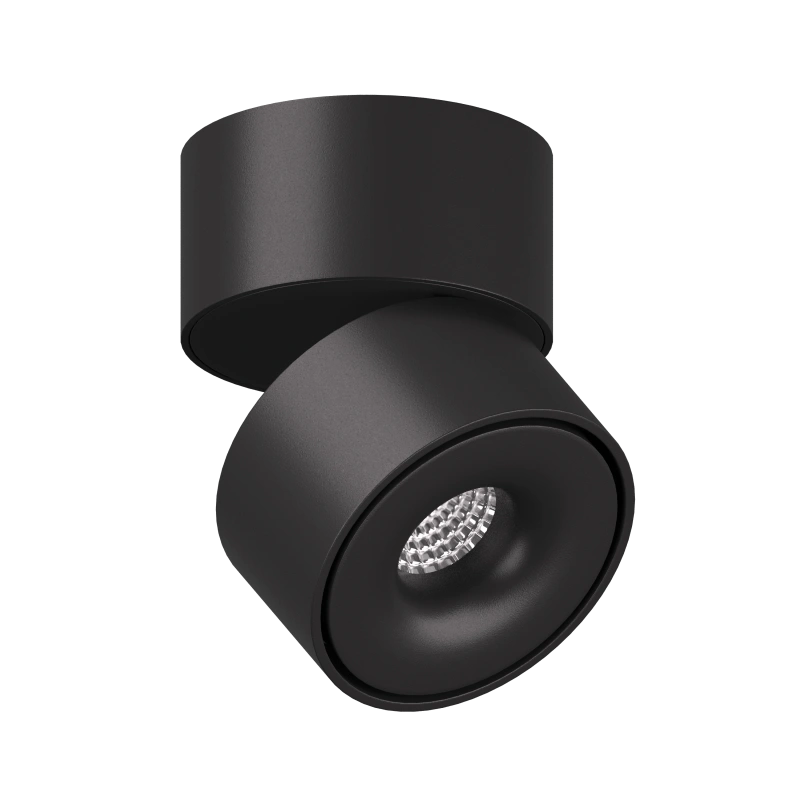 Светильник светодиодный накладной Byled серия UFO-ST (8W, 220V, CRI>90, Черный корпус, Цвет: Теплый белый)