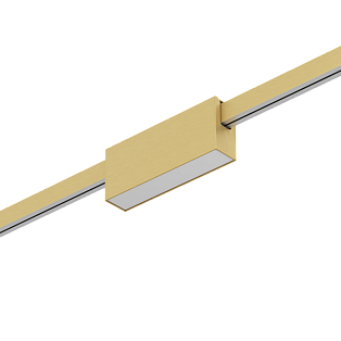 Трековый светильник Byled серия Eclipse-LN 6W, 24V, CRI>90, 120гр., Золотой, Цвет: Теплый белый