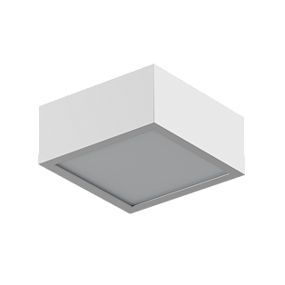 Встраиваемый светильник Byled серия Grillato (12W, 230V, CRI>90, Белый корпус, 90*90мм, 60мес., Цвет: Нейтральный белый 5000K)