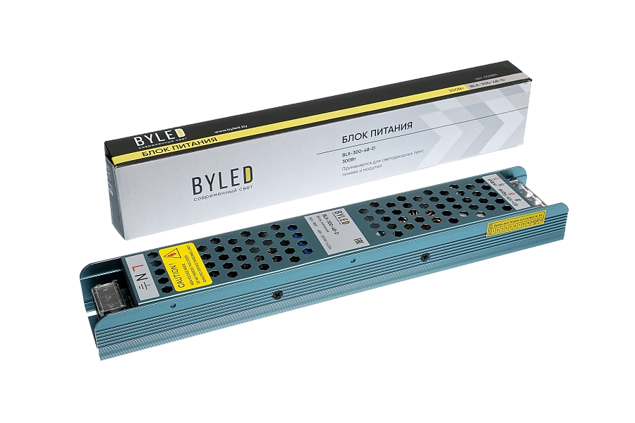 Блок питания Byled LUX BLX диммируемый (300W, 6.25A, 48V, IP20)