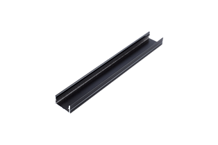 Светодиодный профиль Byled накладной 2000*20*10мм, алюминиевый, черный