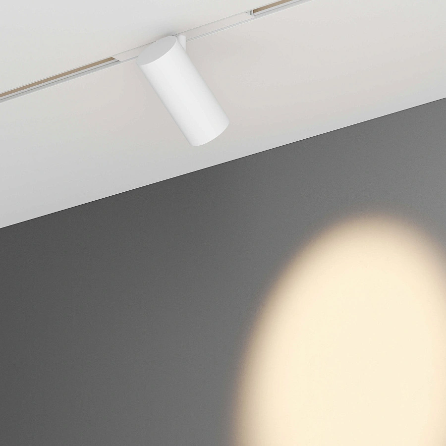 Магнитный трековый светильник Byled серия Gravity-MG15 7W, 48V, CRI>90, 24гр., Белый, 36мес., Цвет: Нейтральный белый