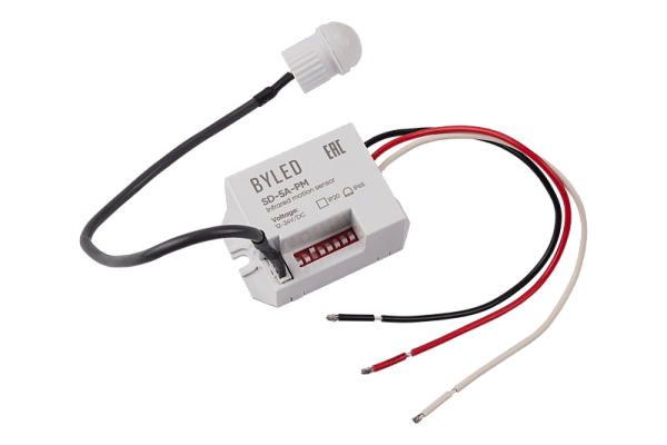 Датчик на движение встраиваемый в профиль Byled серия OneX Lux(12-24V, 5A, PIR)