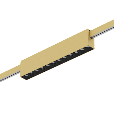 Трековый светильник Byled серия Eclipse-LZ 12W, 24V, CRI>90, 40гр., Золотой, Цвет: Теплый белый
