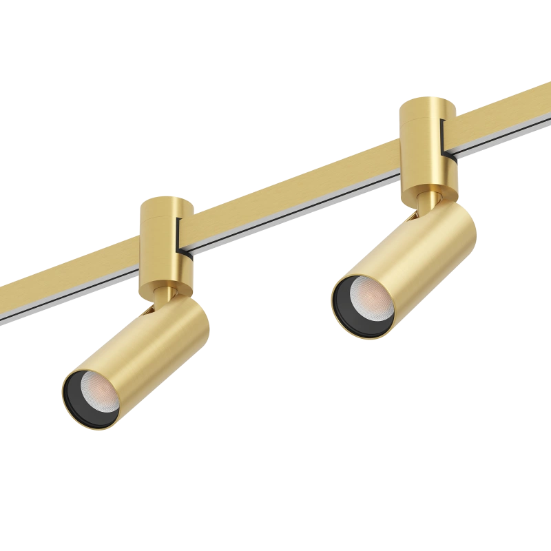 Трековый светильник Byled серия Eclipse-TR 5W, 24V, CRI>90, 60гр., Золотой, Цвет: Теплый белый