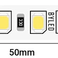 Лента светодиодная Byled PRO 2835, 160 LED/м, 14,4 Вт/м, 24В , IP20, Цвет: Теплый белый