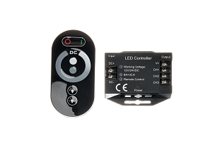 Контроллер (Диммер) с пультом Byled серия CNS (12-24v, 1CH*24A, RF, Сенсорный)