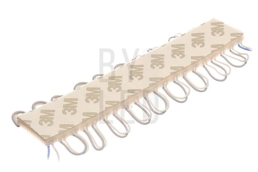 Светодиодный модуль Byled SMD2835, 0.4W, 120°, 12V, Цвет: Синий  Светодиодный модуль Byled SMD2835, 0.4W, 120°, 12V, Цвет: Синий