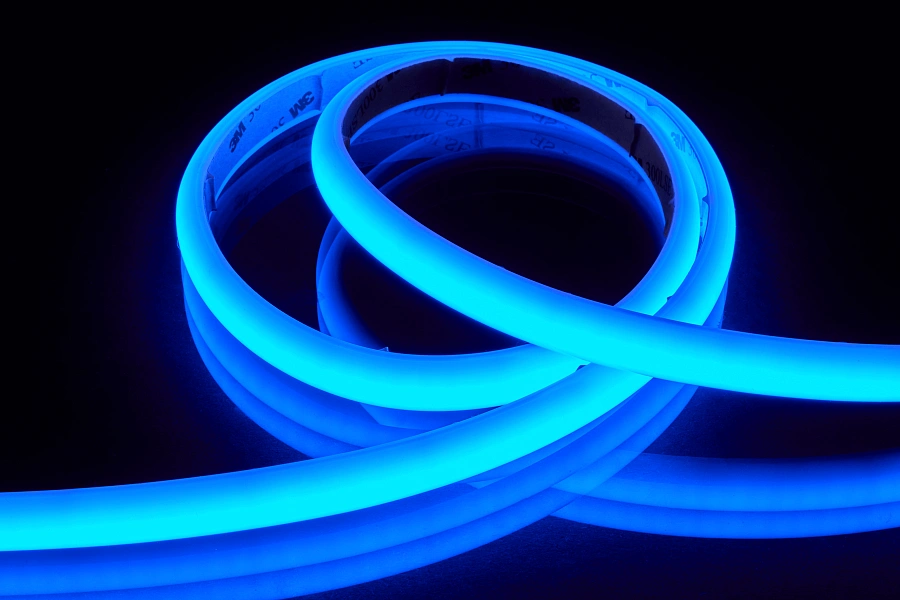 Светодиодный неон Byled PRO SMD2022, 210 LED/m, 14.4W/m, 24V, СRI>90, IP67, Цвет: RGB