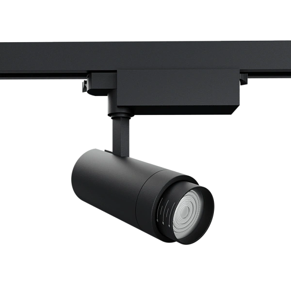Трековый светильник Byled серия Spot (30W, 230V, CRI>90, 15-60гр., Черный корпус, 60мес., Цвет: Теплый белый 3000K)