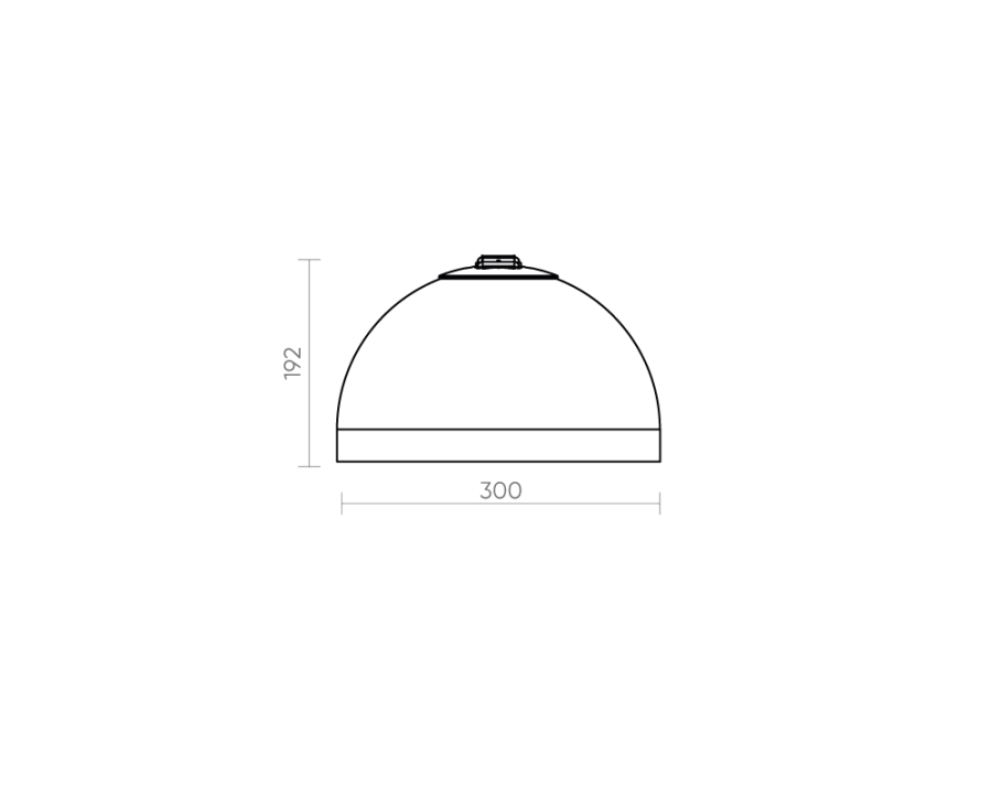 Трековый светильник Byled серия ROPE-SC 20W, 24V, CRI>90, 110гр., Ф300mm, Цвет: Теплый белый