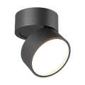 Светильник светодиодный накладной Byled серия UFO-FR (12W, 220V, CRI>90, Черный корпус, 60мес., Цвет: Нейтральный белый)