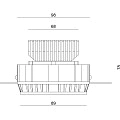 Корпус светильника Byled серия UNI-8503 Черный