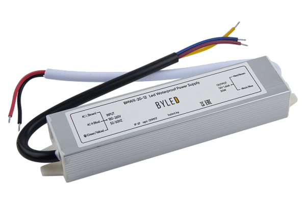 Блок питания Byled LUX BMWX (20W, 1.66A, 12V, IP67, 60мес.)