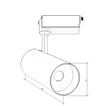 Трековый светильник Byled серия Spot (30W, 230V, CRI>90, Белый корпус, Цвет: 5000K)