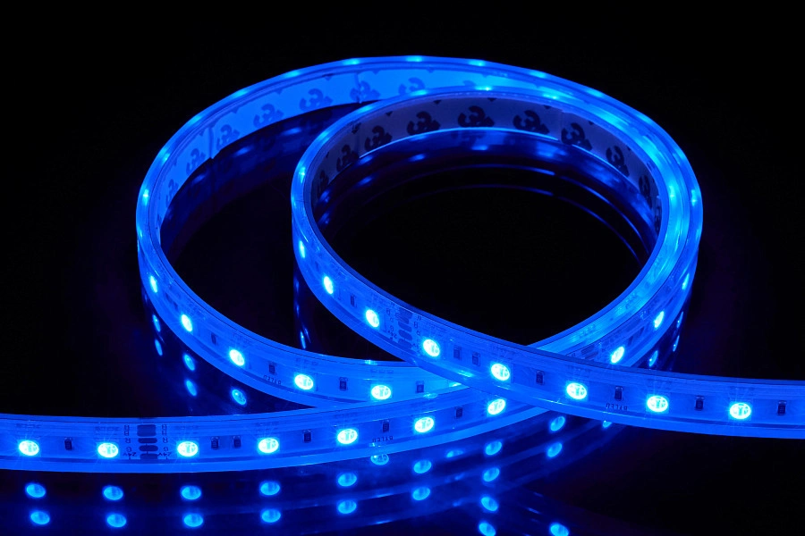 Лента светодиодная Byled PRO+ SMD5050, 60 LED/м, 14.4 Вт/м, 24В , IP66, Цвет: RGB