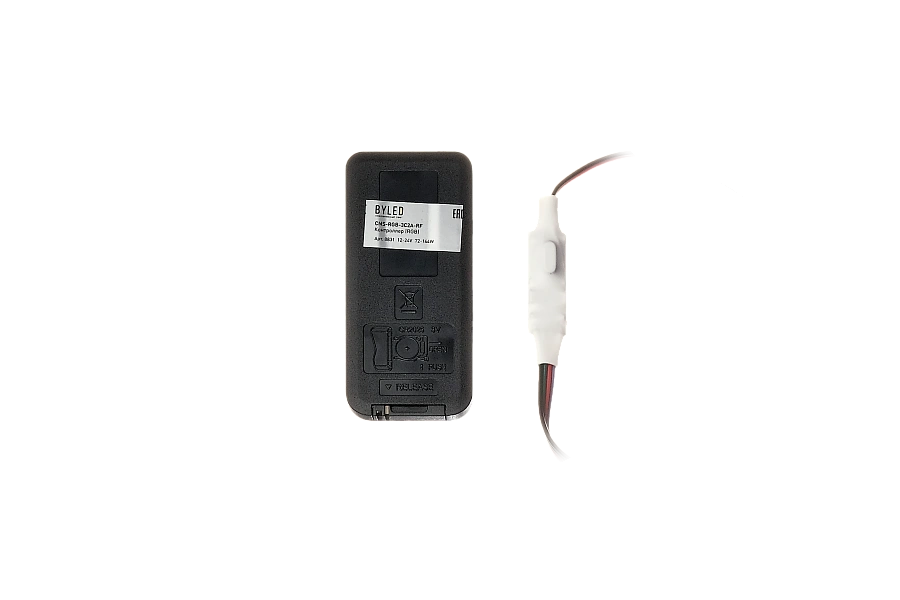 Контроллер (RGB) с пультом Byled серия CNS (12-24v, 3CH*2A, RF, 10кн.)