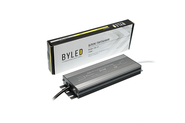 Блок питания Byled LUX BLWX (150W, 12.5A, 12V, IP67)