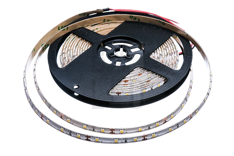 Лента светодиодная Byled Standart 2835, 60 LED/м, 4.8 Вт/м, 12В , IP20, IP65, Цвет: Теплый белый