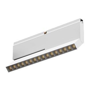 Магнитный наклонный светильник Byled серия Gravity-MG15 16W, 48V, CRI>90, 40гр., Белый, 36мес., Цвет: Нейтральный белый