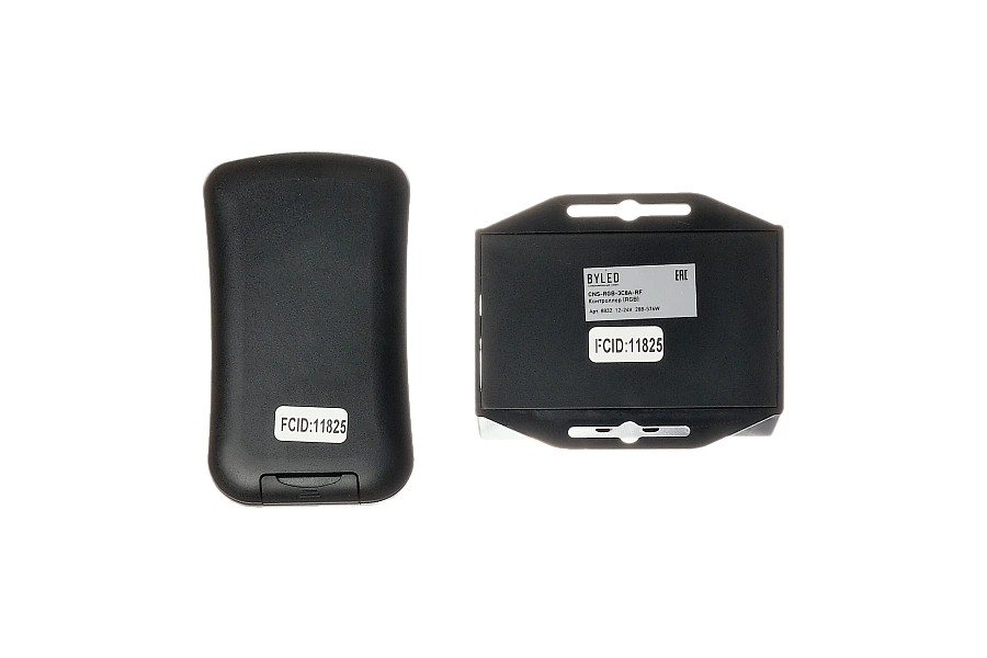 Контроллер (RGB) с пультом Byled серия CNS (12-24v, 3CH*8A, RF, 28кн.)