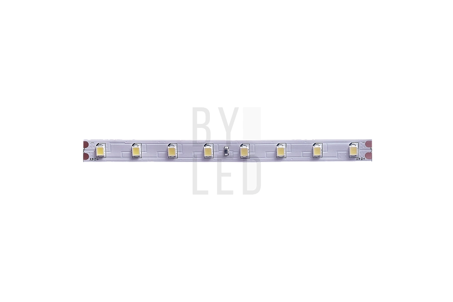 Лента светодиодная Byled PRO 2835, 80 LED/м, 7,2 Вт/м, 24В , IP20, Цвет: Холодный белый