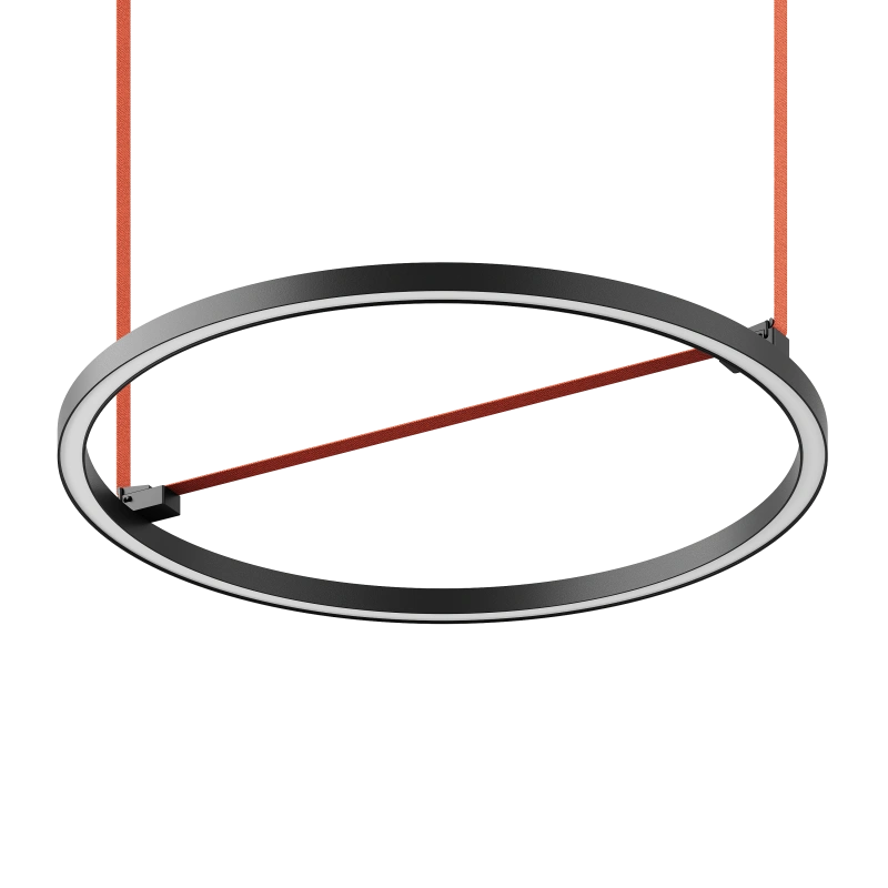 Трековый светильник Byled серия ROPE-RN 45W, 24V, CRI>90, Ф807*28mm, 110гр., Цвет: Теплый белый