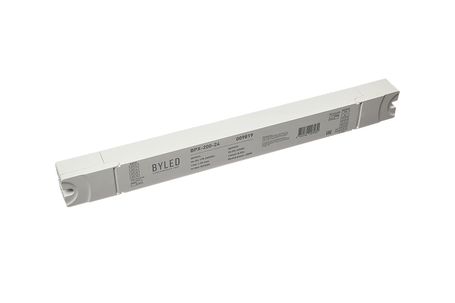 Блок питания Byled LUX для светодиодной ленты BPX-200-24 (200W, 24V, 8.33А)