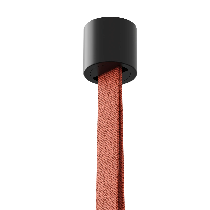 Держатель шинопровода накладной Byled серия ROPE, Черный