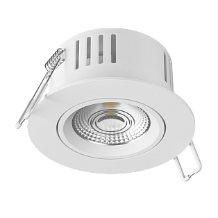 Светильник светодиодный Byled серия Vacuum (8W, 220V, CRI>90, IP65, Белый корпус, Цвет: Теплый белый)