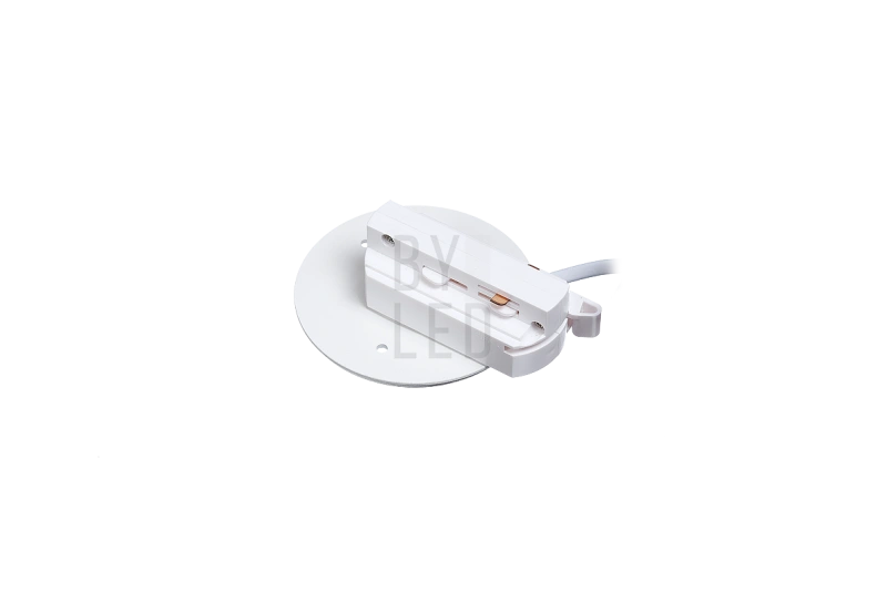 Адаптер под трек для светильника Byled серии UFO-FR1 (220V, Белый корпус)