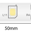 Лента светодиодная Byled Standart 2835, 60 LED/м, 4.8 Вт/м, 12В , IP65, Цвет: Теплый белый